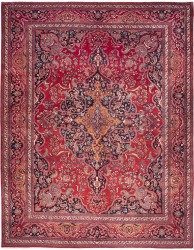 Rug Mashad Persia 303x390 Ruby Red Midnight Blu