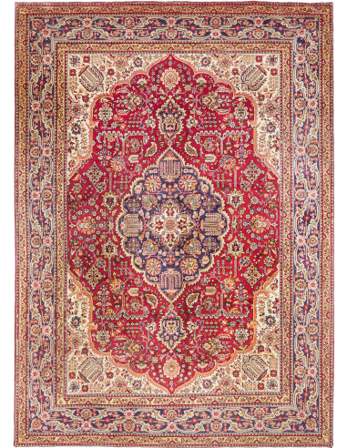 Tabriz 250x348 Cm Tabriz Persia Lana Cardata A Mano