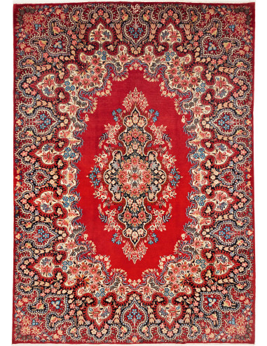 Moud 215x307 Cm Moud, Persia, Lana Cardata A Mano (ordito: