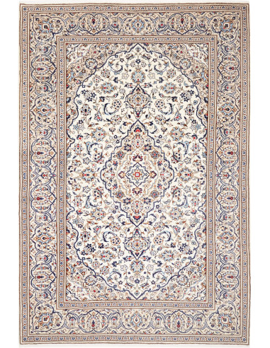 Kashan 195x292 Cm Kashan, Persia, Lana Cardata A Mano