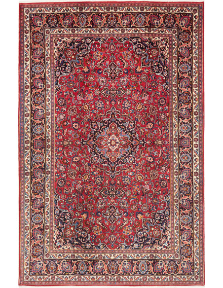 Mashad 193x300 Cm Mashad, Persia, Hand-carded Wool (warp: