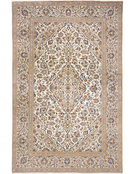 Kashan 192x305 Cm Kashan, Persia, Lana Cardata A Mano
