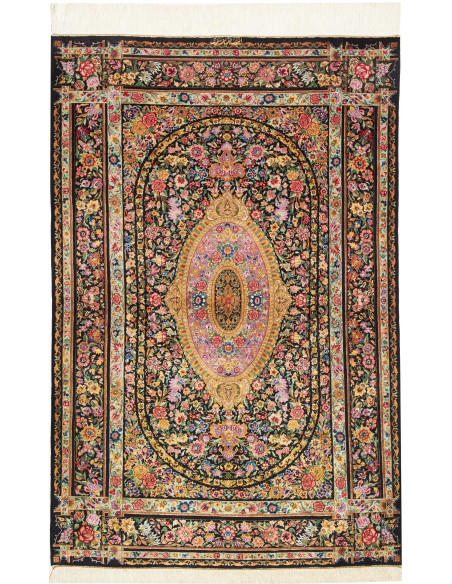 Ghom Silk 100x151 Cm Ghom Silk, Persia, 100% Silk,