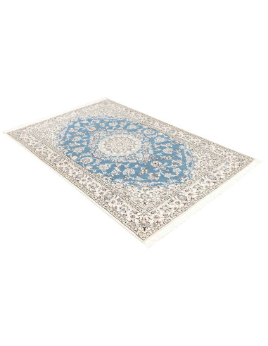 Rug Nain 9La Persia white blue 132x205