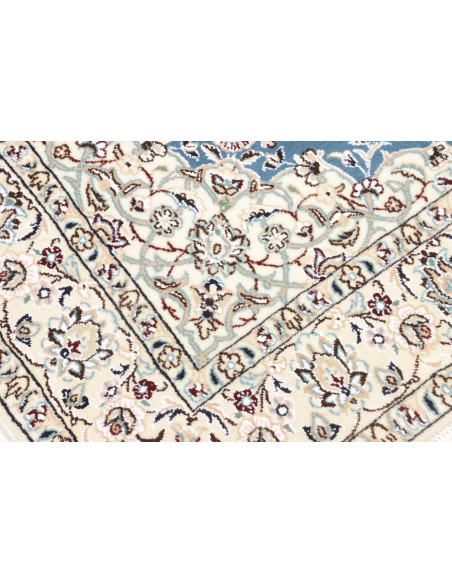 Rug Nain 9La Persia white blue 132x205