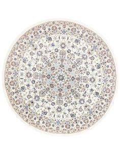 Nain 9la 200x200 Cm Nain 9la Persia Hand-carded Wool And