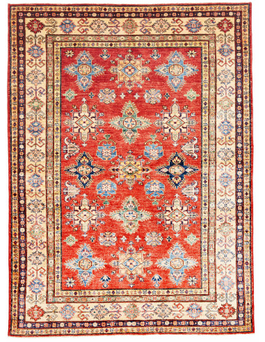 Kazak Fine 153x207 Cm Kazak Fine Pakistan Hand-carded Wool