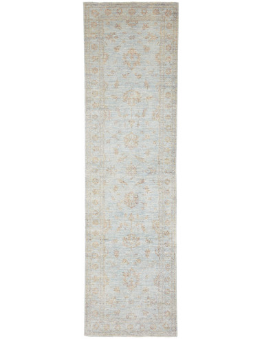 Tappeto Zigler Fine Pakistan 80x285 Azzurro Cie