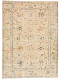 Malka 168x232 Cm Malka, Pakistan, Lana Cardata A Mano