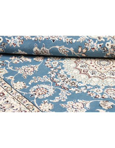 Rug Nain 9La Persia white blue 132x205