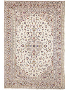 Kashan 246x354 Cm Kashan, Persia, Hand-carded Wool (cotton