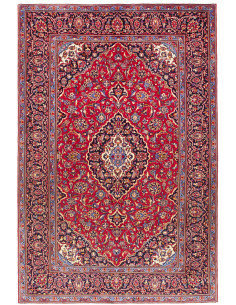 Kashan Fine 147x220 Cm Kashan Fine, Persia, Hand-carded