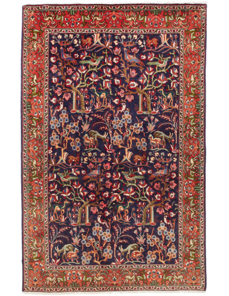 Tabriz 40 Raj 98x153 Cm Tabriz 40 Raj, Persia, Cork Wool And