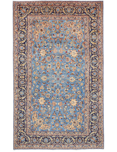 Kashan 205x333 Cm Kashan, Persia, Hand-carded Wool (cotton