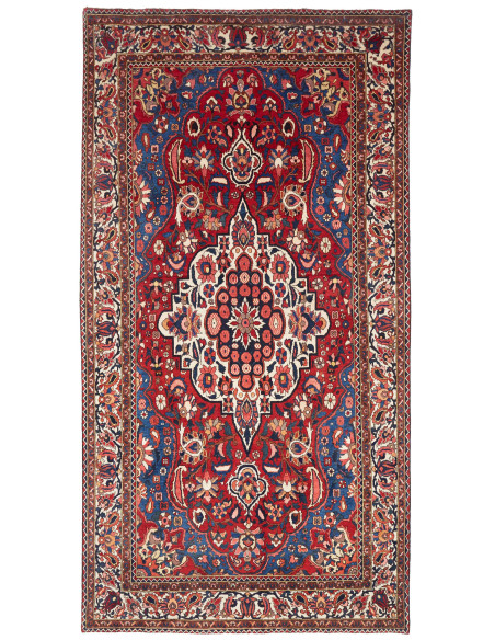 Bakhtiyar 168x322 Cm Bakhtiyar, Persia, Lana Cardata A Mano