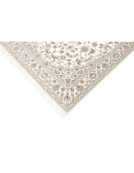 Tappeto Nain 9La Persia bianco beige 168x272