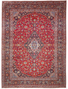 Ardakan 310x410 Cm Ardakan Persia Hand-carded Wool Cotton