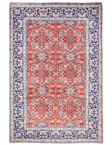 Kashan 197x295 Cm Kashan, Persia, Lana Cardata A Mano