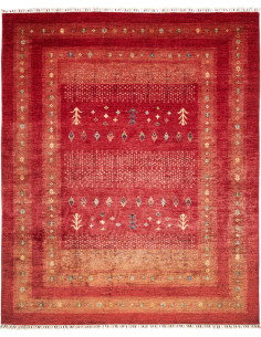 Siva 245x297 Cm Siva, Pakistan, Lana Cardata A Mano, Cotone,