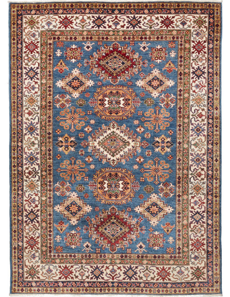 Kazak Fine 173x237 Cm Kazak Fine, Pakistan, Hand-carded Wool