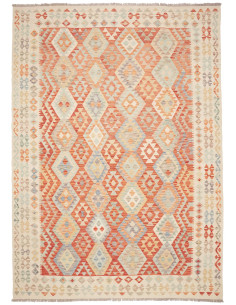 Kilim 250x344 Cm Kilim, Afghanistan, Hand-carded Wool (warp: