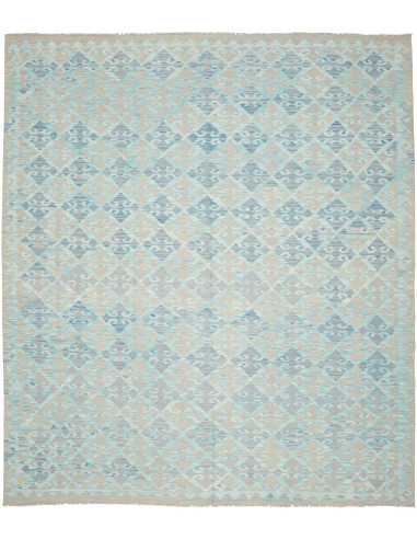 Kilim 256x299 Cm Kilim, Afghanistan, Lana Cardata A Mano,