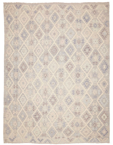 Kilim 257x342 Cm Kilim Afghanistan, Lana Cardata A Mano,