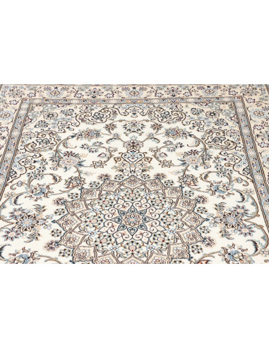 Tappeto Nain 9La Persia bianco verde 145x222