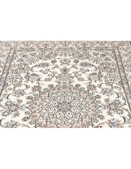 Tappeto Nain 9La Persia bianco verde 145x222