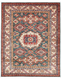 Kazak Fine 153x191 Cm Kazak Fine, Pakistan, Lana Cardata A