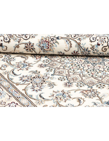 Tappeto Nain 9La Persia bianco verde 145x222