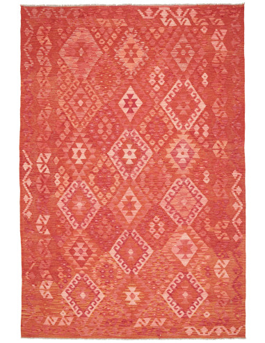 Kilim 203x306 Cm Kilim, Afghanistan, Lana Cardata A Mano