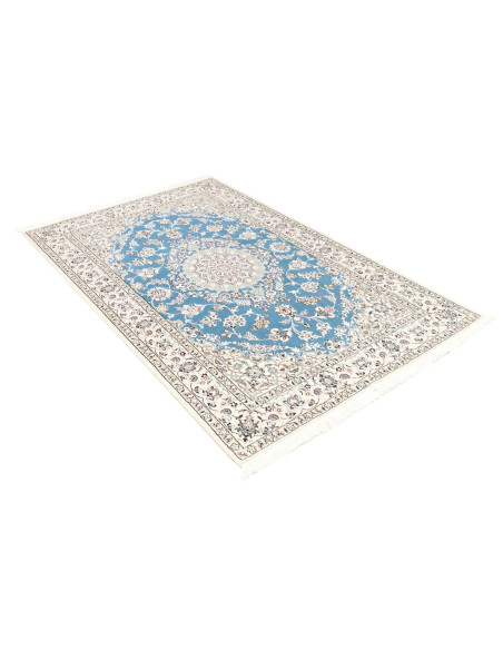 Rug Nain 9La Persia white blue 130x206