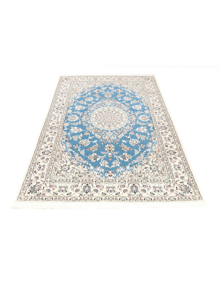 Rug Nain 9La Persia white blue 130x206