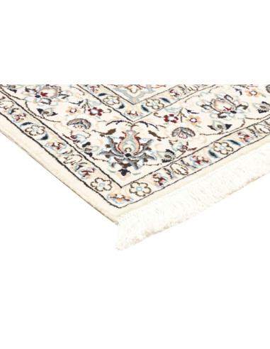 Tappeto Nain 9La Persia bianco blu 130x206