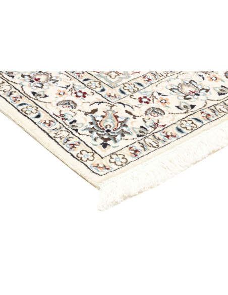 Tappeto Nain 9La Persia bianco blu 130x206