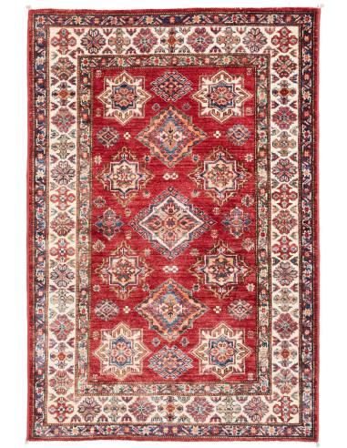 Kazak Fine 100x148 Cm Kazak Fine, Pakistan, Hand-carded