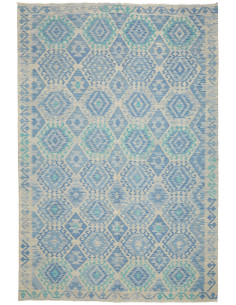 Kilim 201x298 Cm Kilim Afghanistan Lana Cardata A Mano
