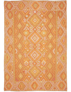 Kilim 202x293 Cm Kilim, Afghanistan, Hand-carded Wool,