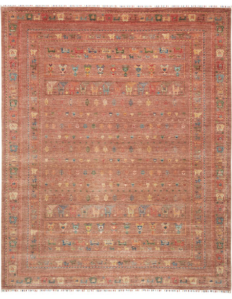 Rubin 248x306 Cm Rubin, Pakistan, Hand-carded Wool