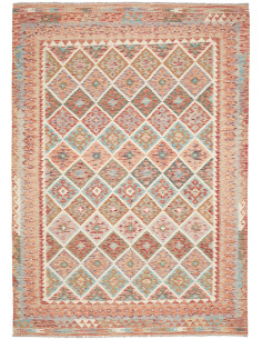 Kilim 206x284 Cm Kilim, Afghanistan, Hand-carded Wool