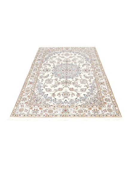 Tappeto Nain 9La Persia beige azzurro 138x204
