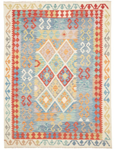 Kilim 178x242 Cm Kilim Afghanistan Hand-carded Wool (warp: