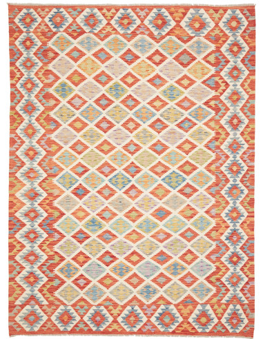 Kilim 180x247 Cm Kilim, Afghanistan, Hand-carded Wool