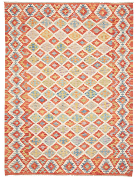 Kilim 180x247 Cm Kilim, Afghanistan, Hand-carded Wool
