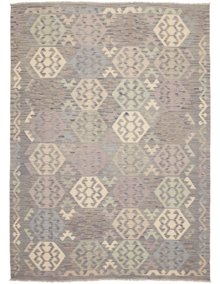 Kilim 177x239 Cm Kilim, Afghanistan, Hand-carded Wool (warp: