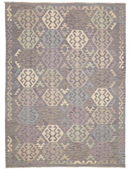 Kilim 182x247 Cm Kilim Afghanistan Hand-carded Wool