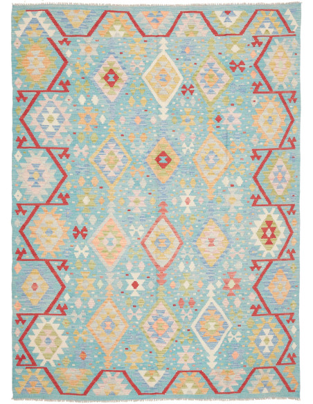 Kilim 175x243 Cm Kilim Afghanistan Lana Cardata A Mano