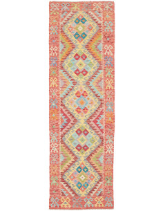 Kilim 76x250 Cm Kilim Afghanistan, Lana Cardata A Mano