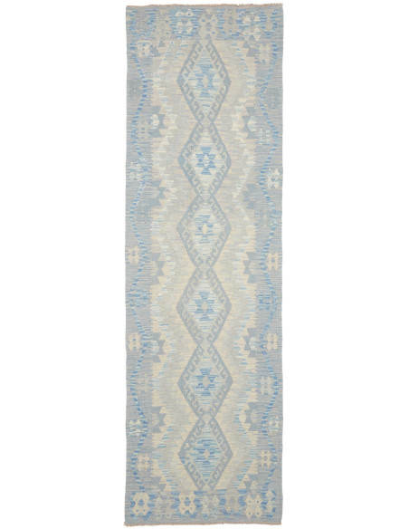 Kilim 89x297 Cm Kilim, Afghanistan, Hand-spun Wool (warp: